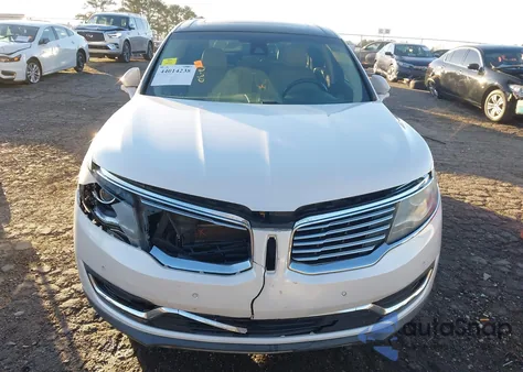 2017 Lincoln Mkx Reserve z USA, uszkodzony, nr VIN 2LMPJ6LR1HBL15408